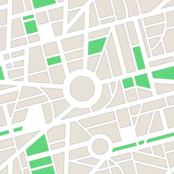 Minimal city karta för Gps — Stock vektor