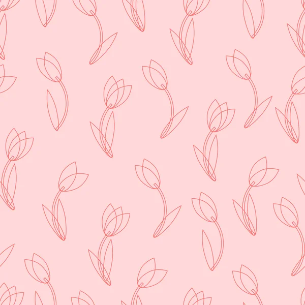 Floral seamless pattern — Stock Vector