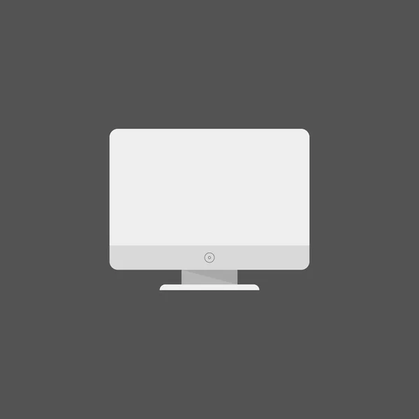 Minimální navržený monitor — Stockový vektor