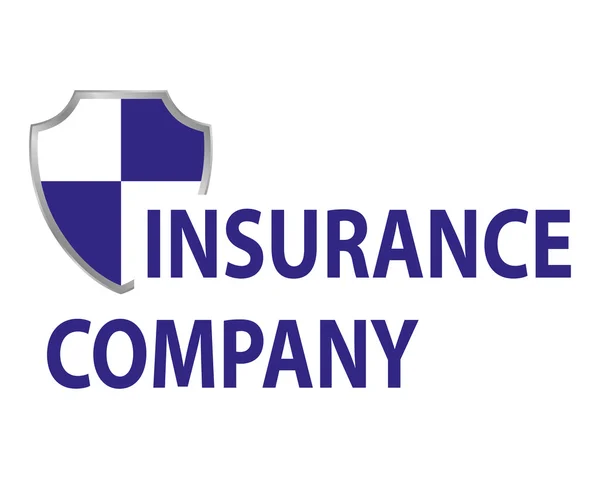 Logo de la compagnie d'assurance . — Image vectorielle