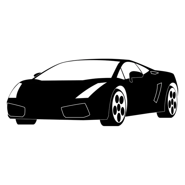 Luxury sports car. — Stock Vector