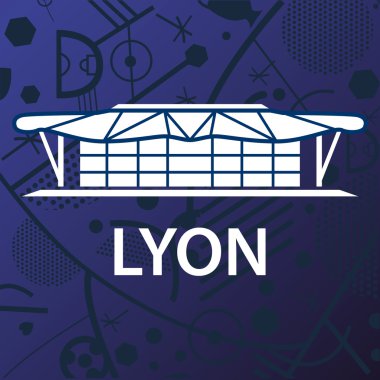 Futbol Stadyumu. Fransa 2016.