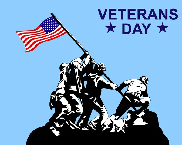 Veterans day; Memorial day; Segerdagen. — Stock vektor