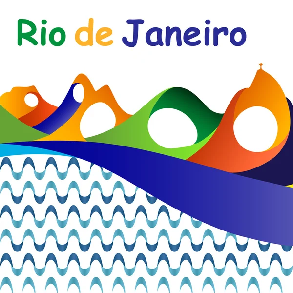 Υπόβαθρο του Ρίο παιχνίδια — Διανυσματικό Αρχείο