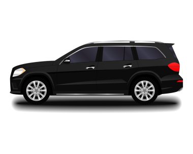 gerçekçi araba. SUV