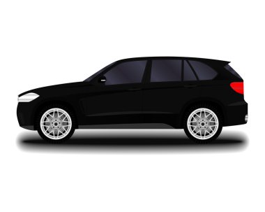 gerçekçi araba. SUV