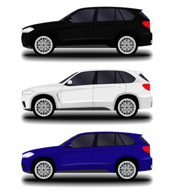 gerçekçi araba. SUV