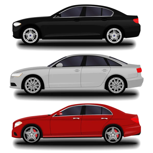 gerçekçi araba. Sedan