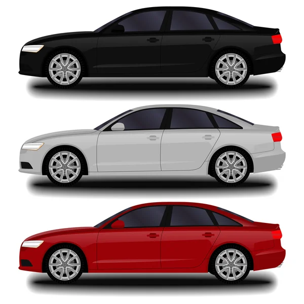 gerçekçi araba. Sedan