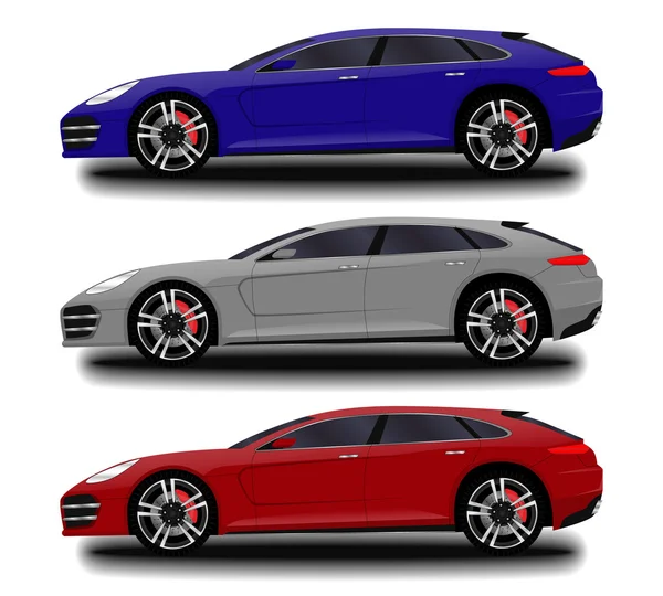 gerçekçi araba. Sedan