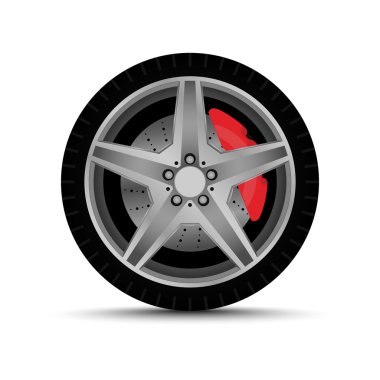 araba tekerlek. ayarla