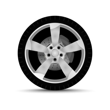 araba tekerlek. ayarla