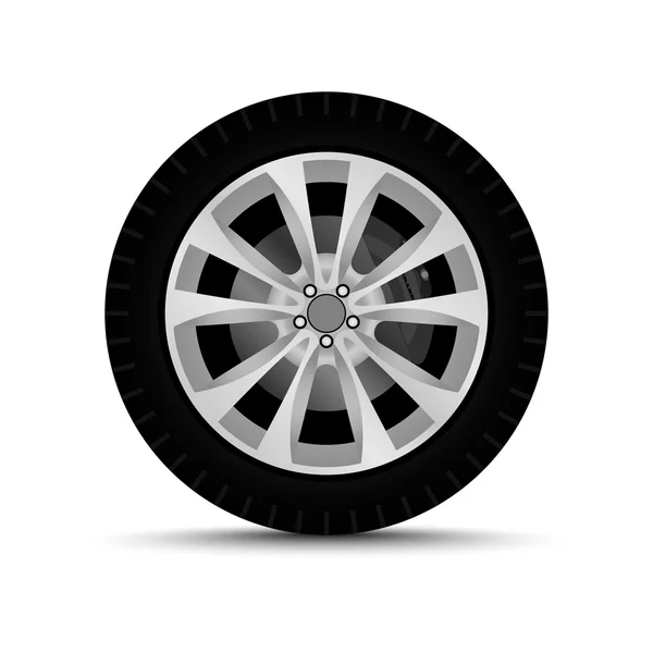 Car wheel. set — Stock Vector