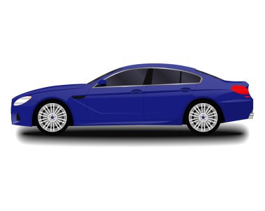 gerçekçi araba. spor sedan