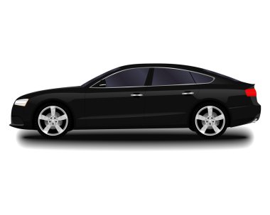 gerçekçi araba. spor sedan