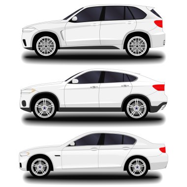 gerçekçi araba. SUV 