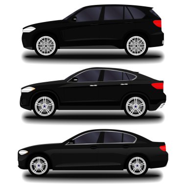 gerçekçi araba. SUV 