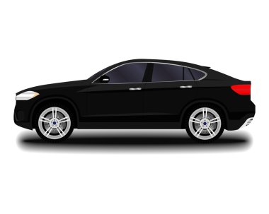 gerçekçi araba. SUV 