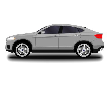 gerçekçi araba. SUV 