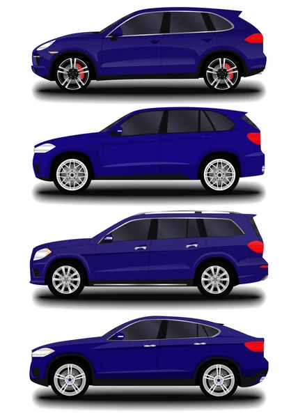 gerçekçi araba. SUV 