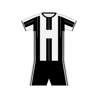 Futbol takımı. gömlek. kısa