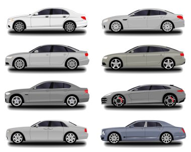 gerçekçi araba. ayarla