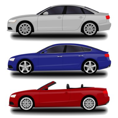 gerçekçi araba. ayarla