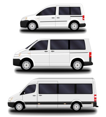 yolcu vanlar ve minibüs.