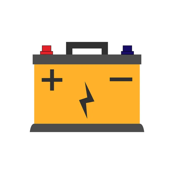 Accumulator battery energy power — Stock Vector