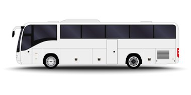 Otobüs, minibüs ve minibüs.