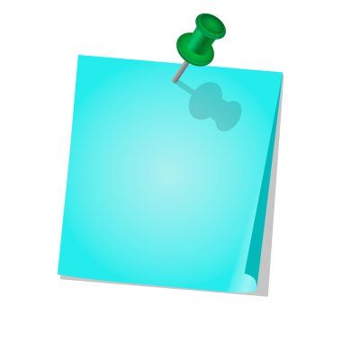 Vektör kümesi renkli yapışkan notlar