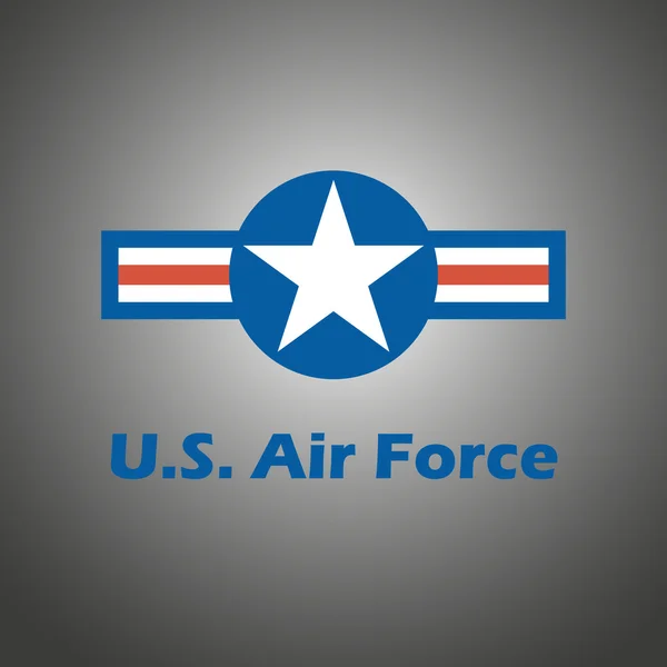 Us air force — Stock Vector