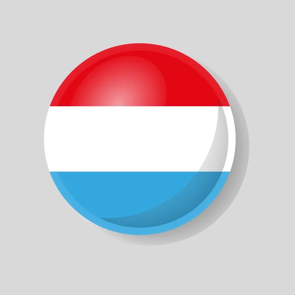 Flag of Luxembourg — Stock Vector