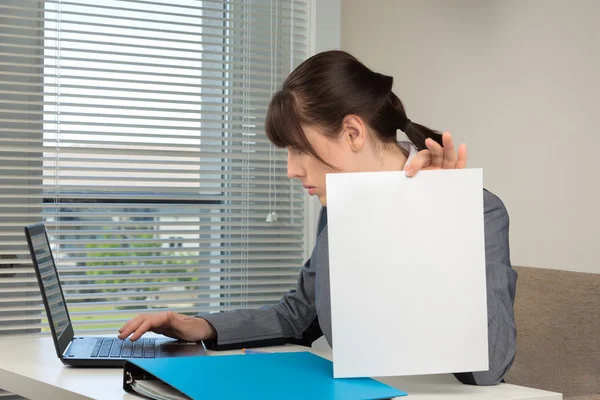 La routine de bureau — Photo