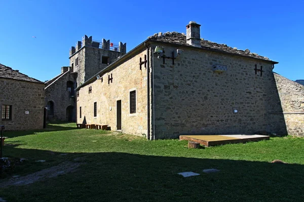 Sestola Modène Italie Août 2020 Château Sestola Dans Village Montagne — Photo