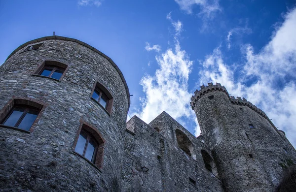 Lunigiana, İtalya 'daki Fosdinovo Malaspina Kalesi