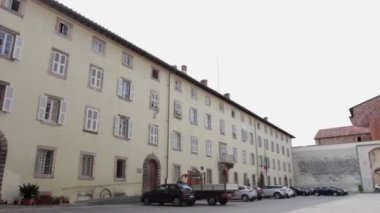 Lucca, Toskana Dükalığı 'nın önündeki panoramik manzara