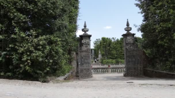 Marlia Lucca Italië Juni 2020 Koninklijke Villa Van Marlia Overzicht — Stockvideo