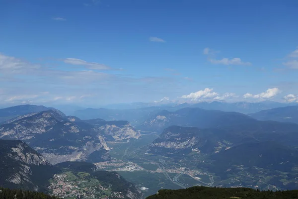 Красивый Вид Вершину Паганеллы Итальянском Трентино Альто Абече — стоковое фото