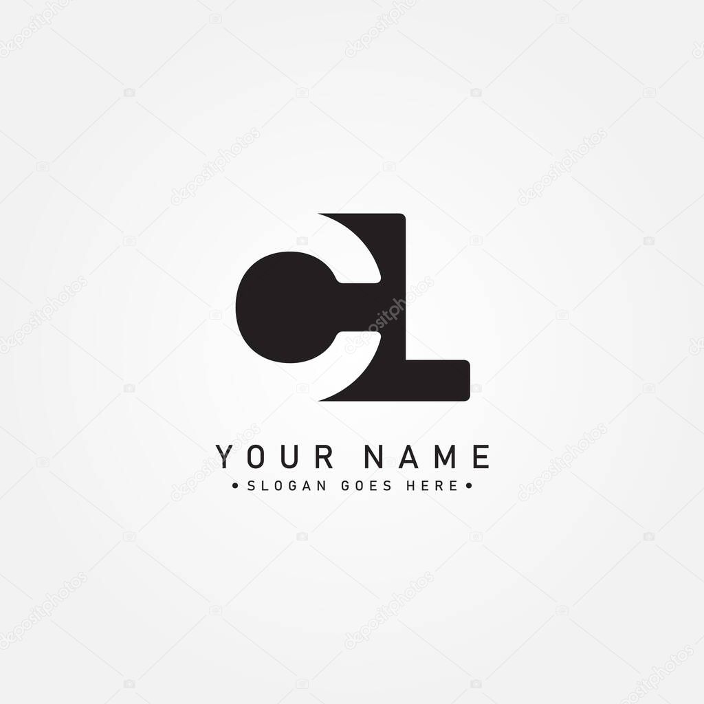 Initial Letter CL Logo - Minimal Business Logo