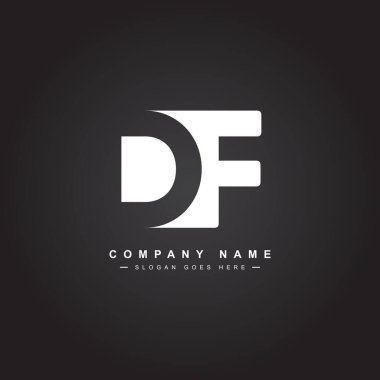 İlk Harf DF Logosu - Asgari İş Logosu