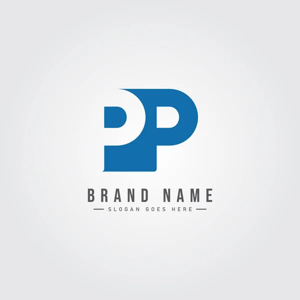 Логотип Простой Бизнес Логотип — стоковый вектор