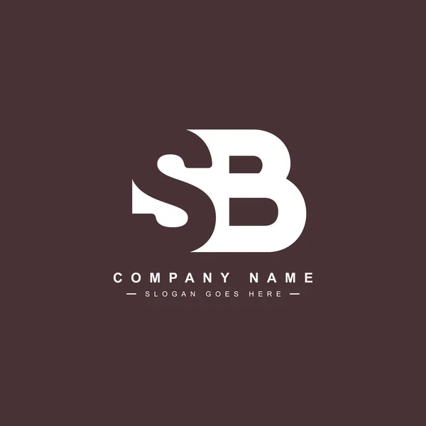SB İlk Harf Logosu - Minimum Vektör Logosu