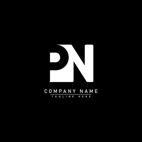 Initial Letter Logo Simple Business Style Logo — Διανυσματικό Αρχείο