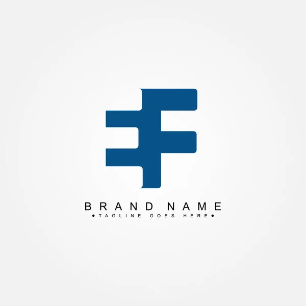 Initial Letter Logo Simple Business Logo — Stock vektor