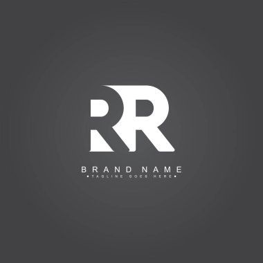 İlk Harf RR Logosu - Basit İş Logosu