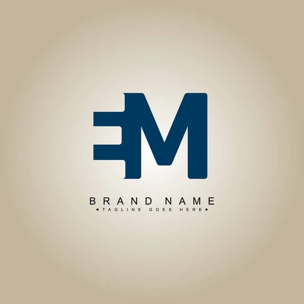 Αρχική Επιστολή Logo Simple Business Logo — Διανυσματικό Αρχείο