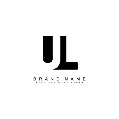 İlk Harf UL Logosu - Basit İş Logosu