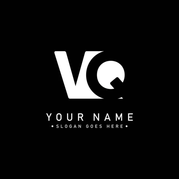 初始字母Vq标志 最小商业标志 — 图库矢量图片