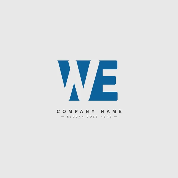 Logotipo Inicial Letra Logotipo Negócio Simples Para Alfabeto — Vetor de Stock